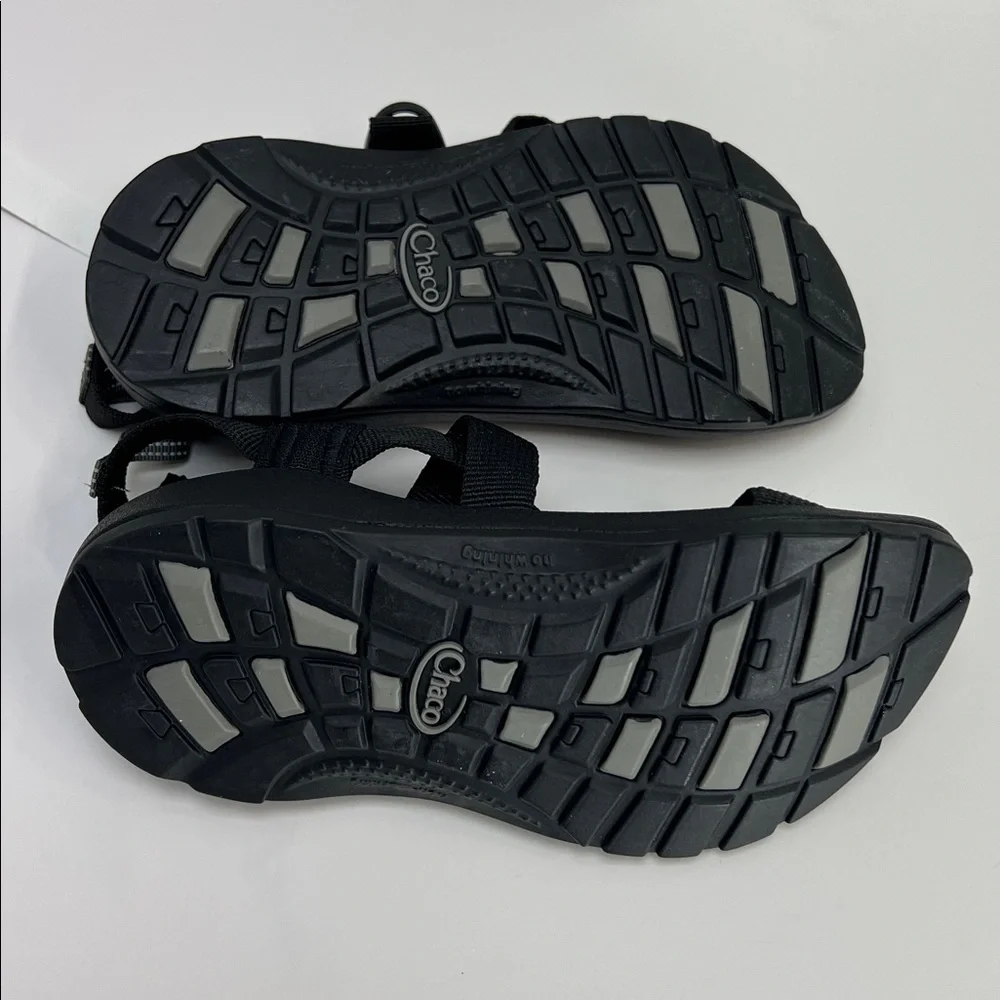 Chaco Z/1 EcoTread Sandals Black Unisex Kids US 2 Outdoor Hiking New